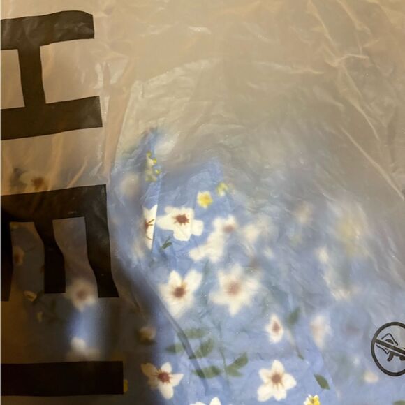 SHEIN Blue Floral Kids Romper - Picture 5 of 6